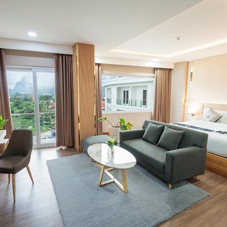 S Vangvieng Boutique Hotel Vang Vieng Esterno foto